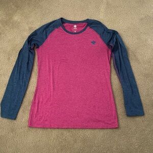 Rabbit Fuschia/Blue EZ Long Sleeve in Medium